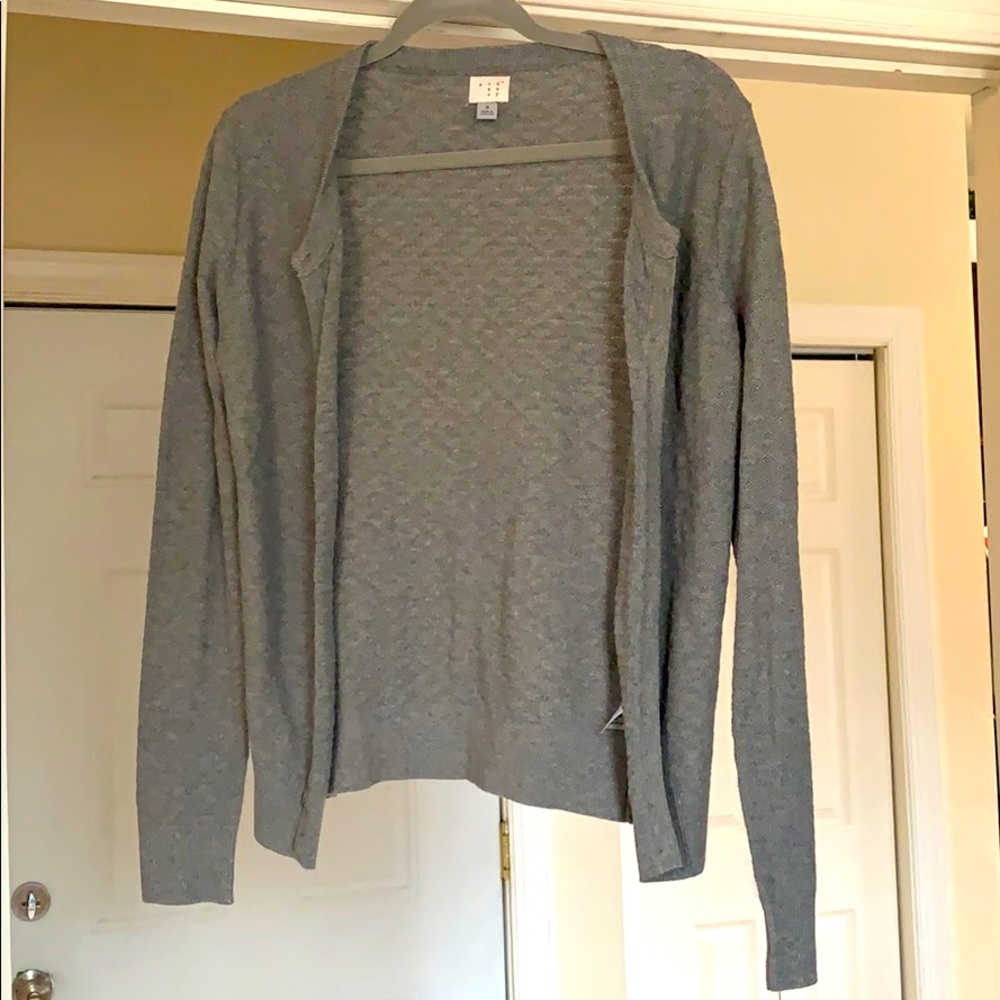 A New Day Women’s Cardigan, Gray, Size S